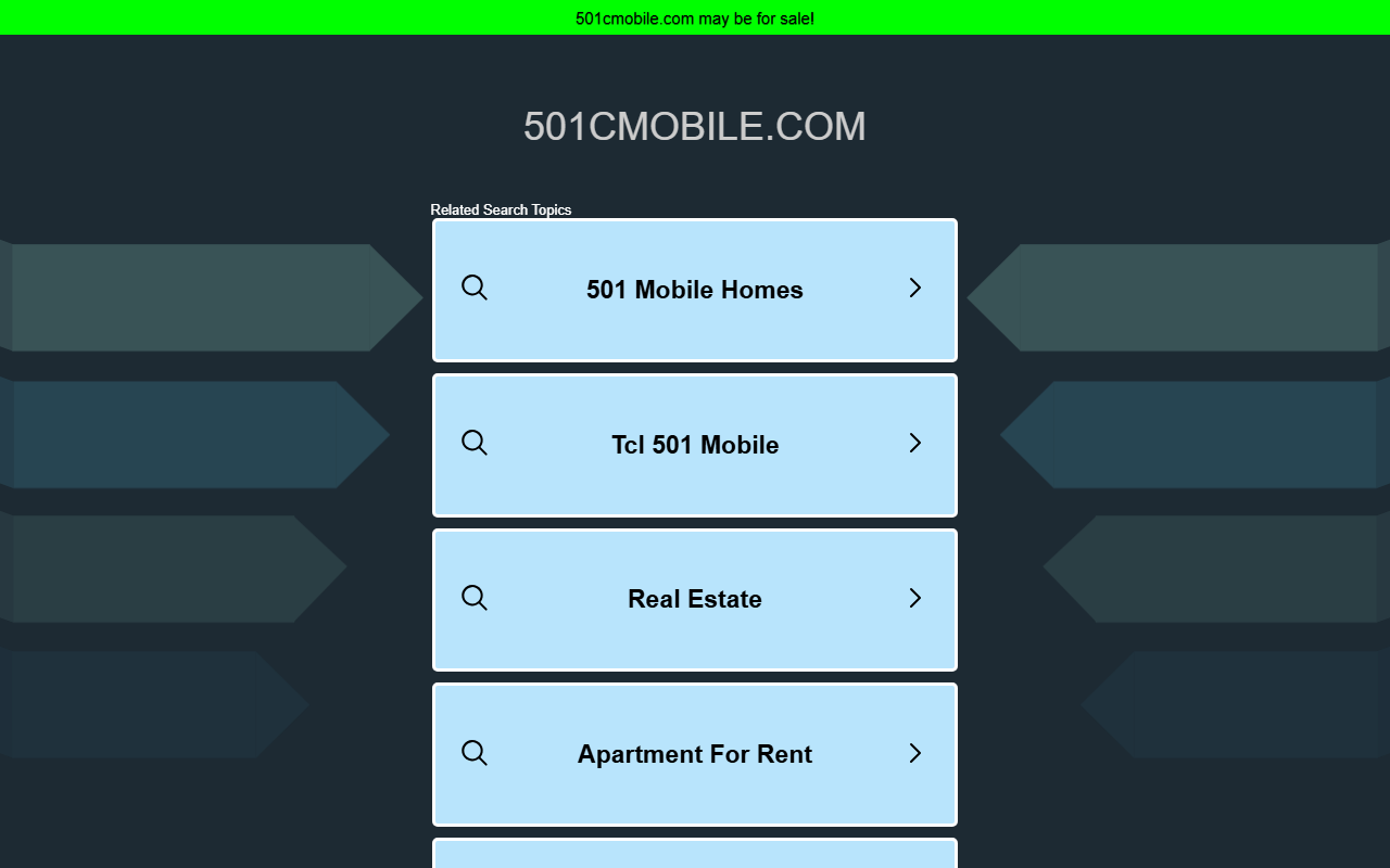 501cmobile.com screenshot