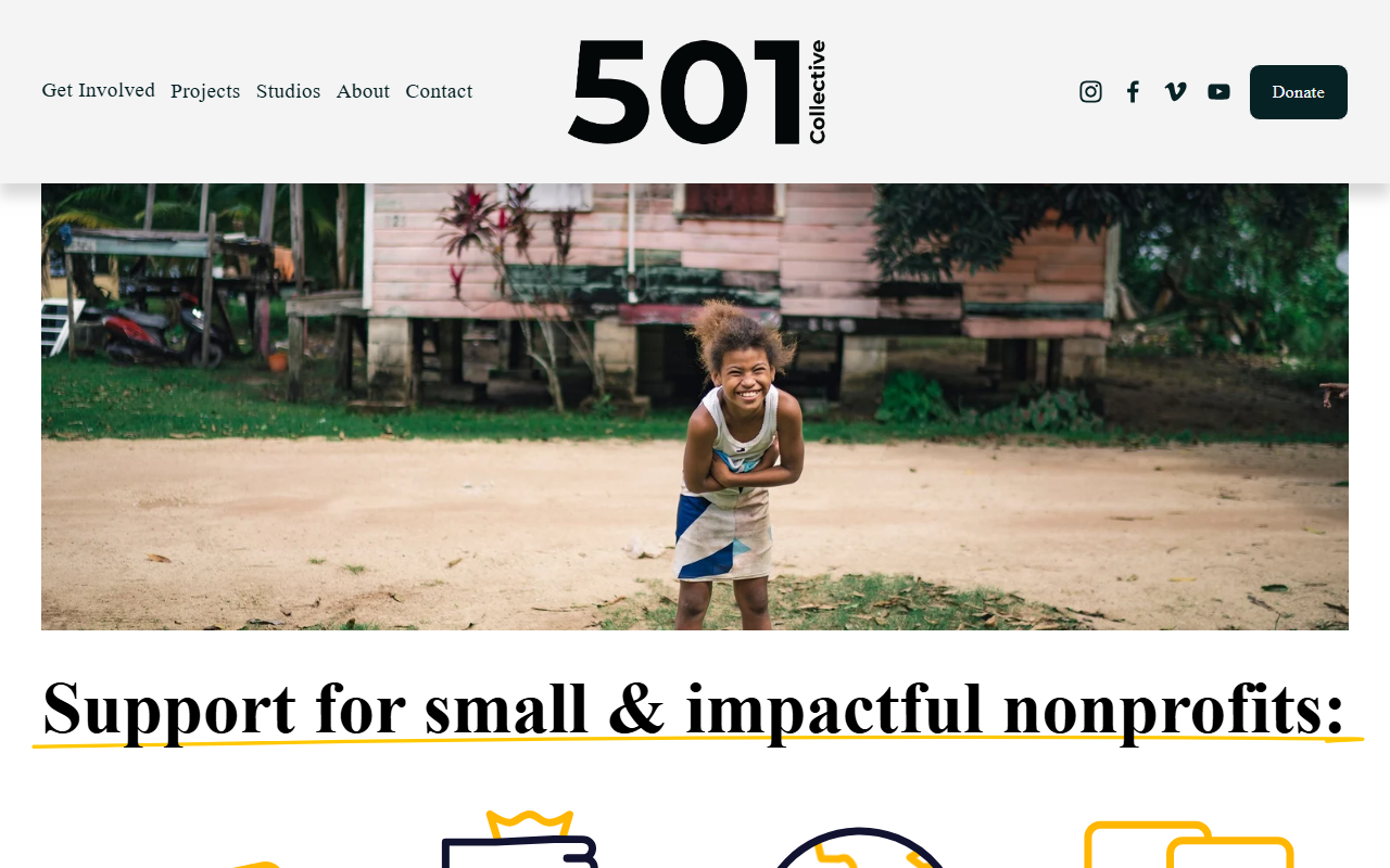 501collective.com screenshot