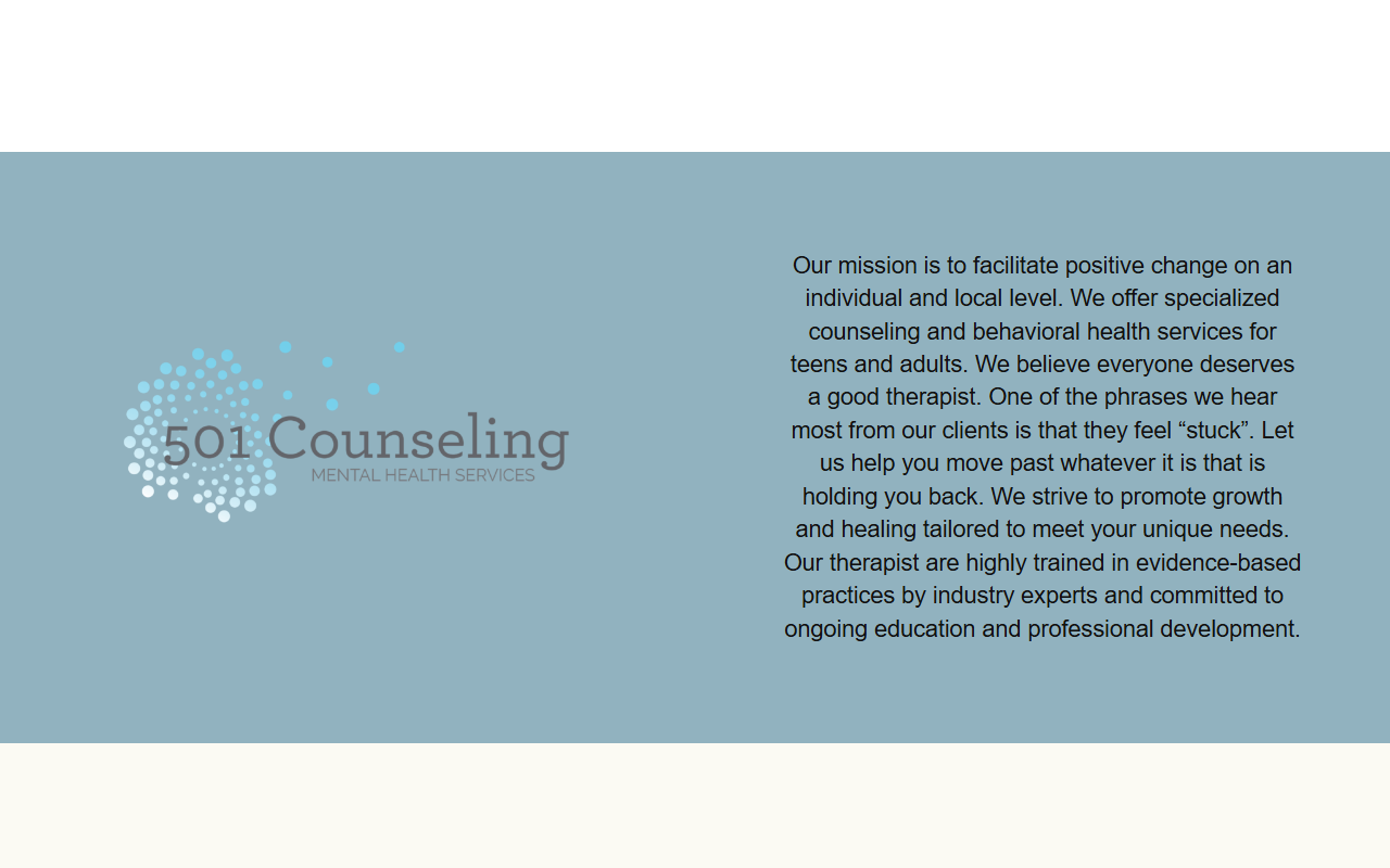 501counseling.com screenshot
