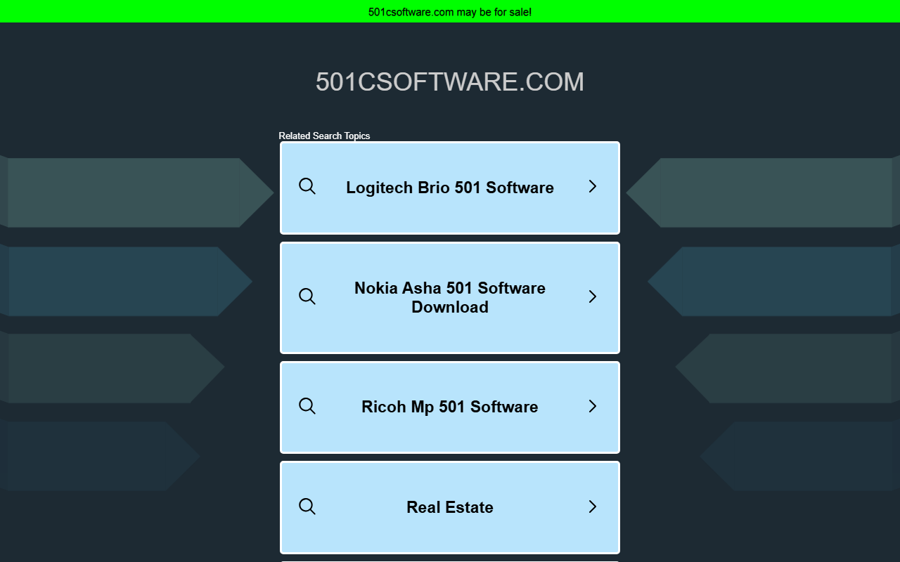 501csoftware.com screenshot