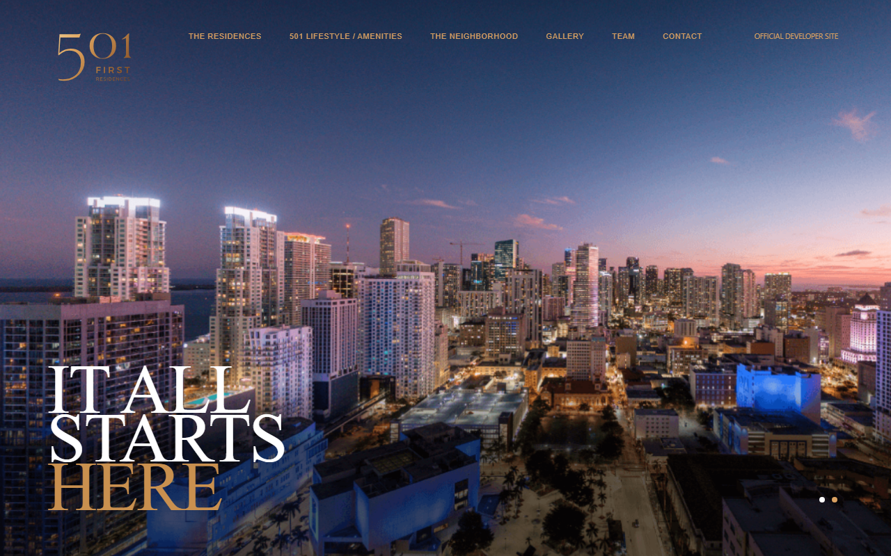 501firstmiami.com screenshot