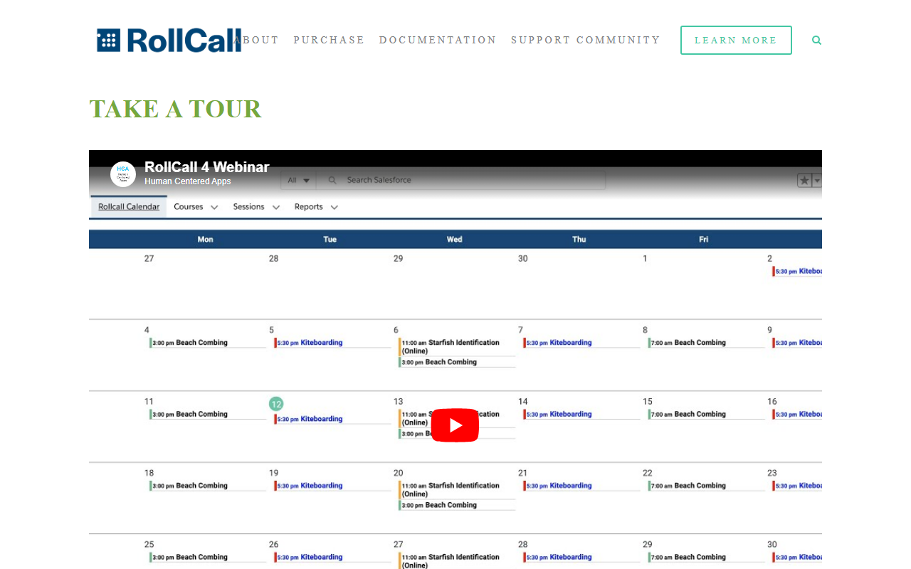 501rollcall.com screenshot