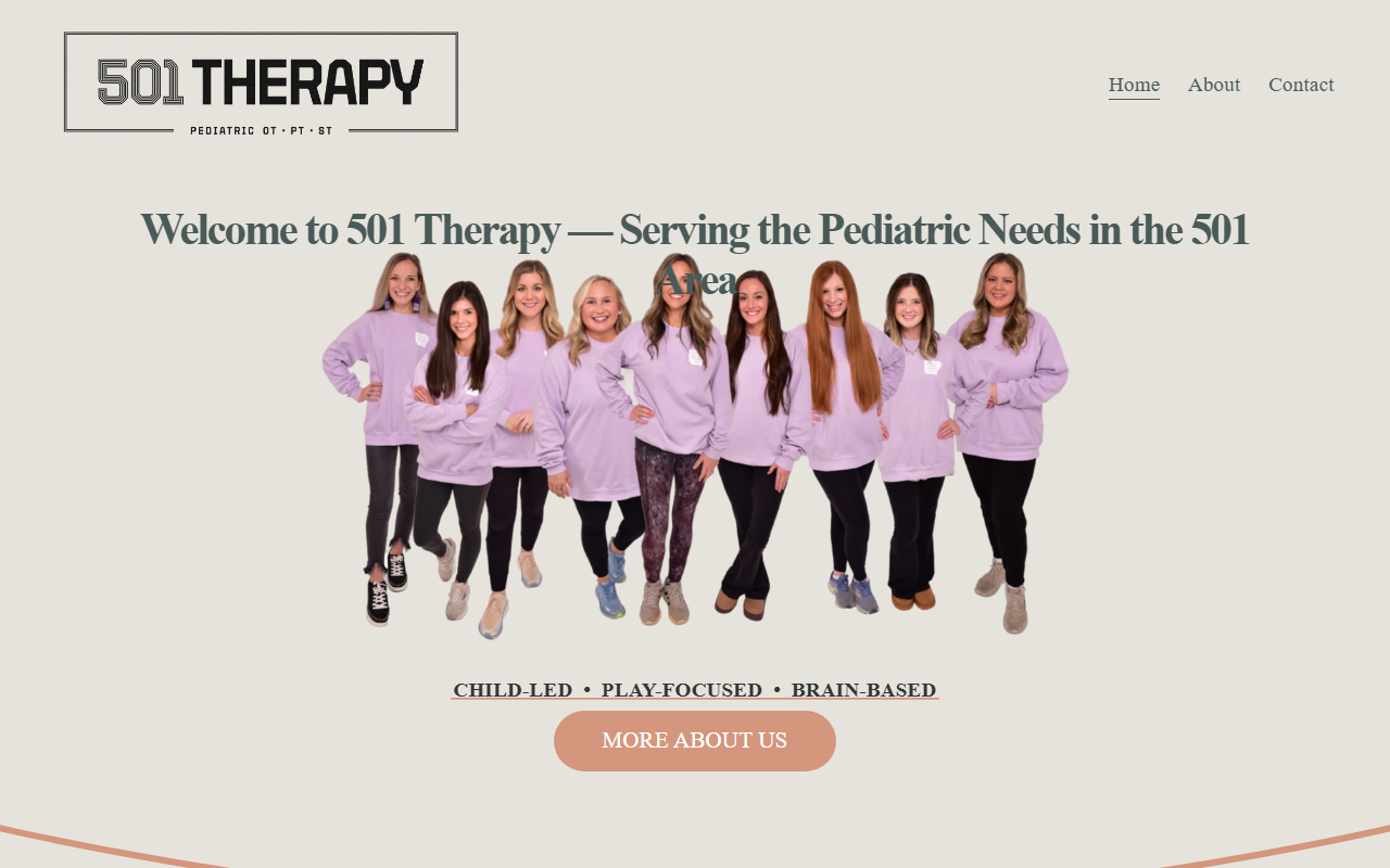 501therapy.com screenshot