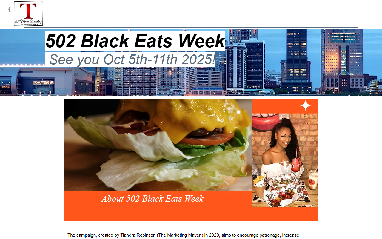 502blackeatsweek.com screenshot