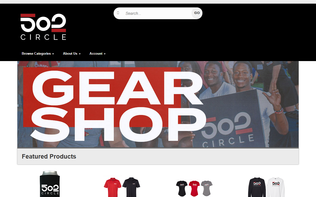 502circlestore.com screenshot