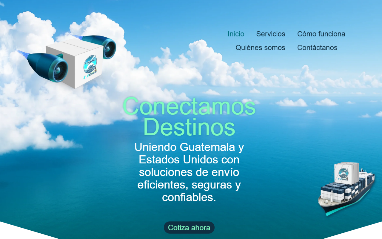 502expressenvios.com screenshot