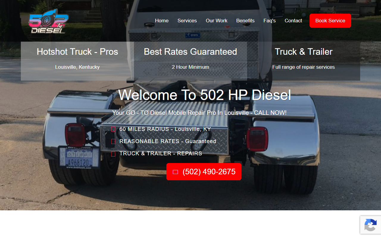502hpdiesel.com screenshot