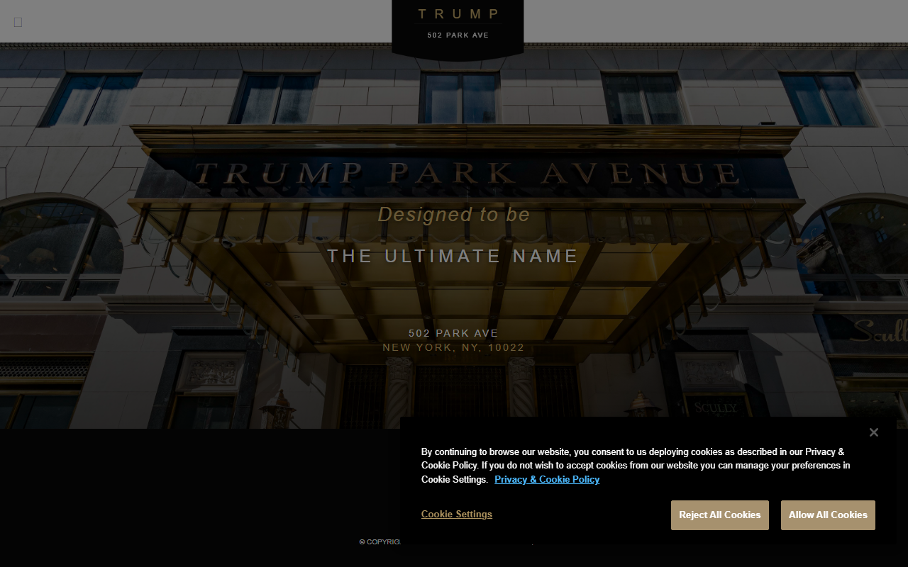 502parkavenue.com screenshot
