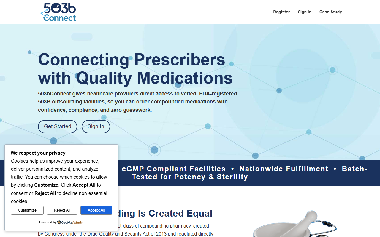 503bconnect.com screenshot