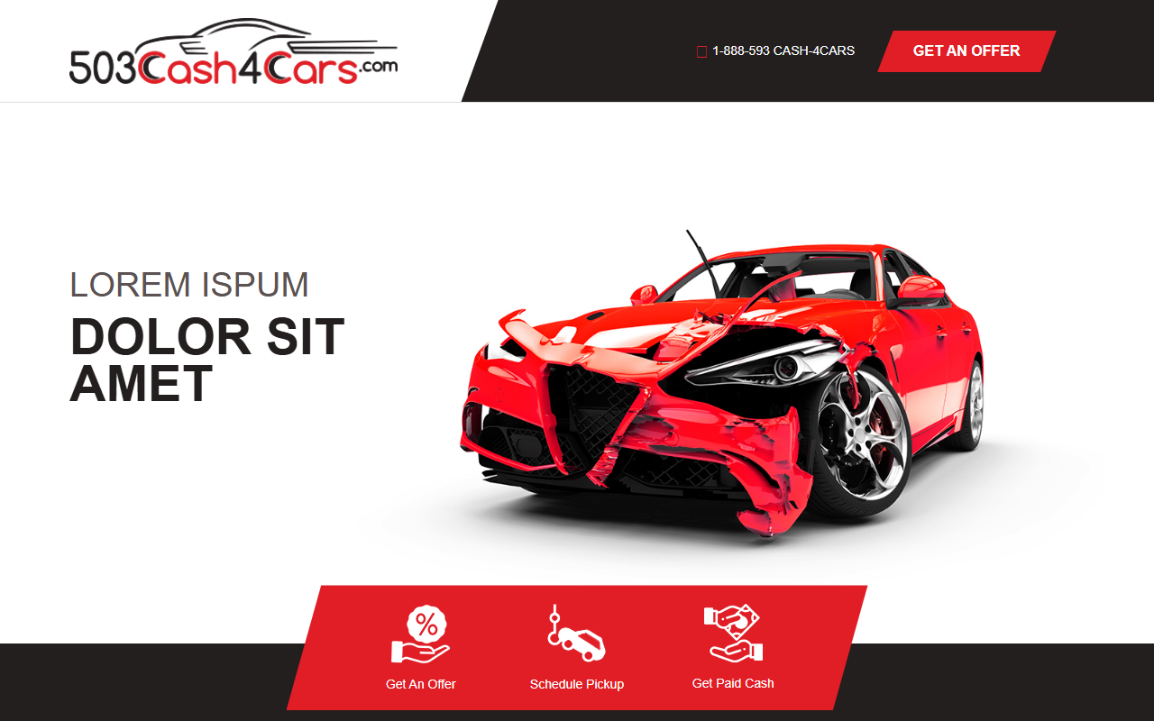 503cash4cars.com screenshot