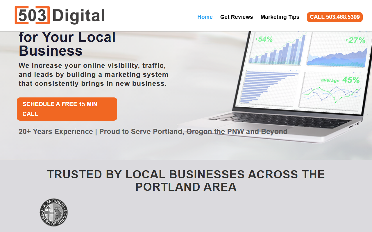 503digital.com screenshot