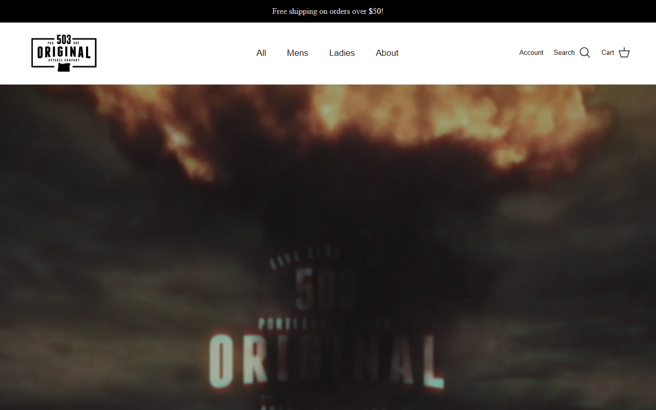 503original.com screenshot