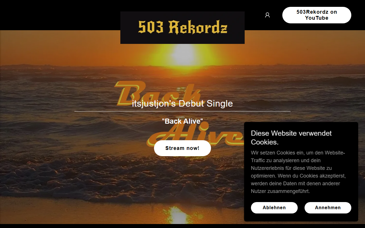 503rekordz.com screenshot
