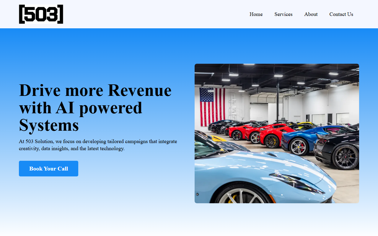 503solution.com screenshot