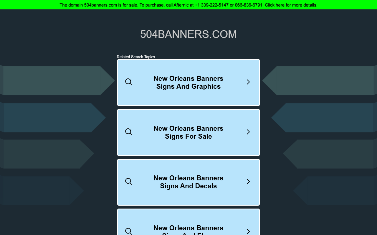 504banners.com screenshot