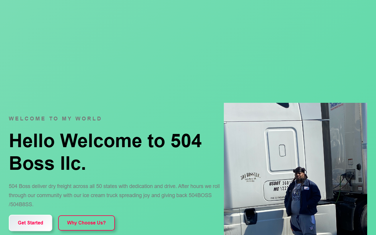 504bossllc.com screenshot