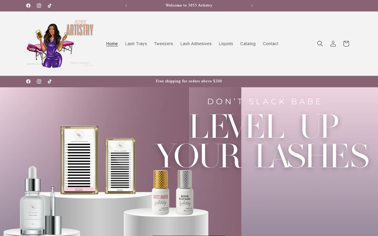 5055artistry.com screenshot
