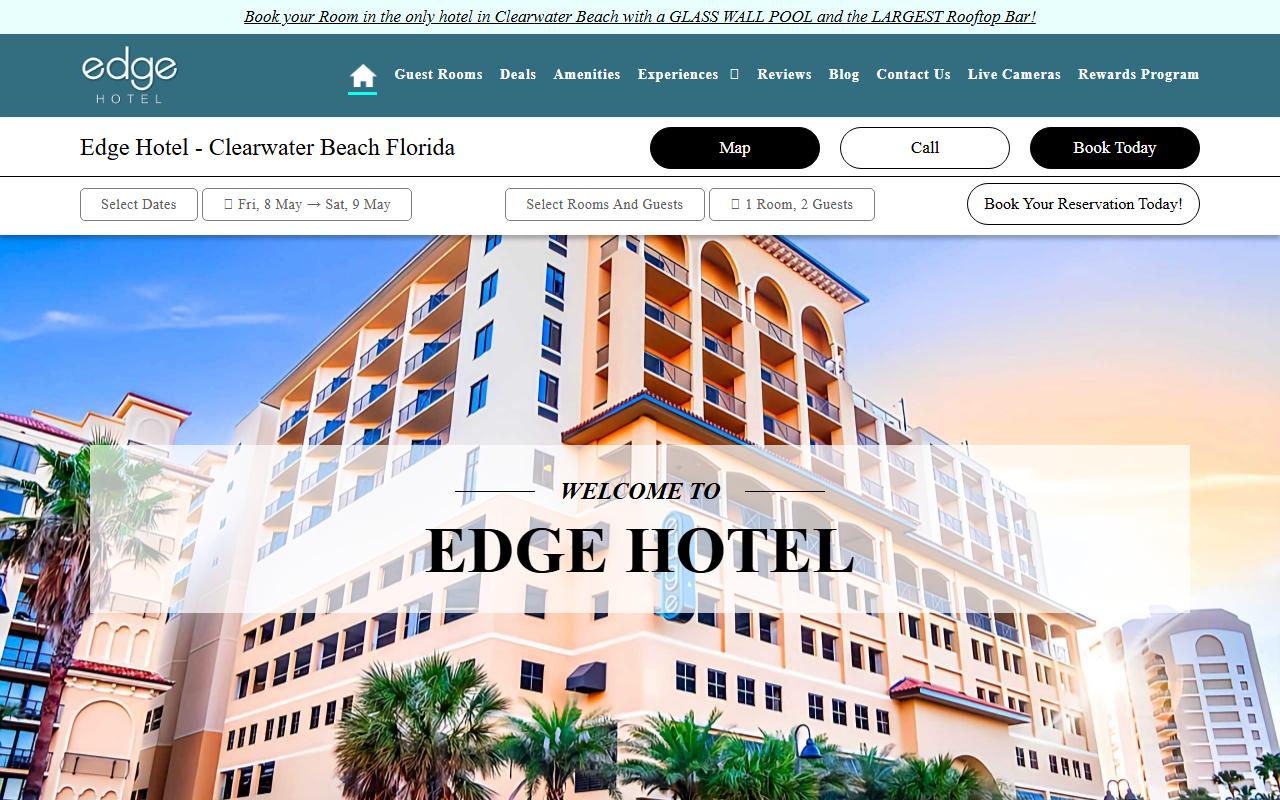 505attheedge.com screenshot