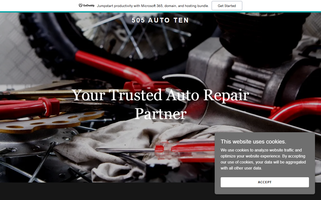 505autotenn.com screenshot