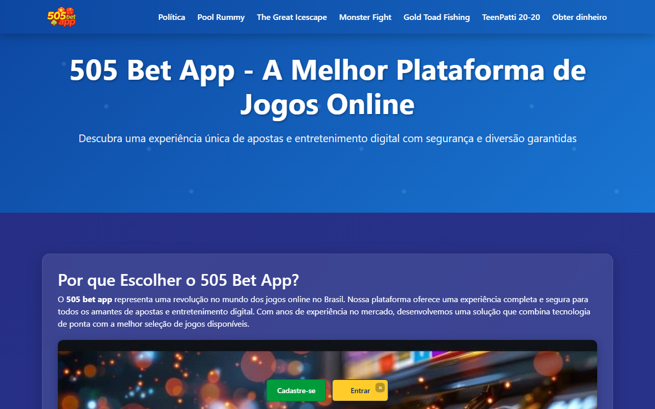 505bet-app7.com screenshot