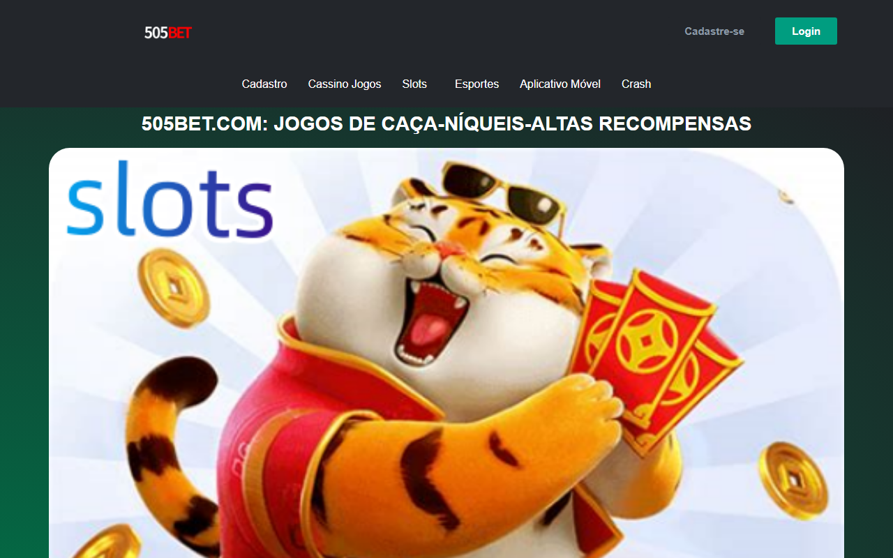 505betfortune.com screenshot