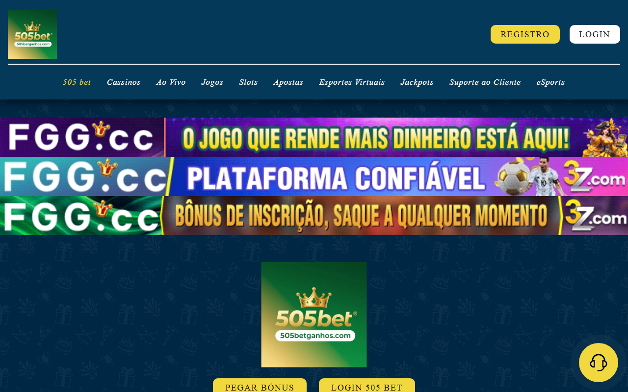 505betganhos.com screenshot