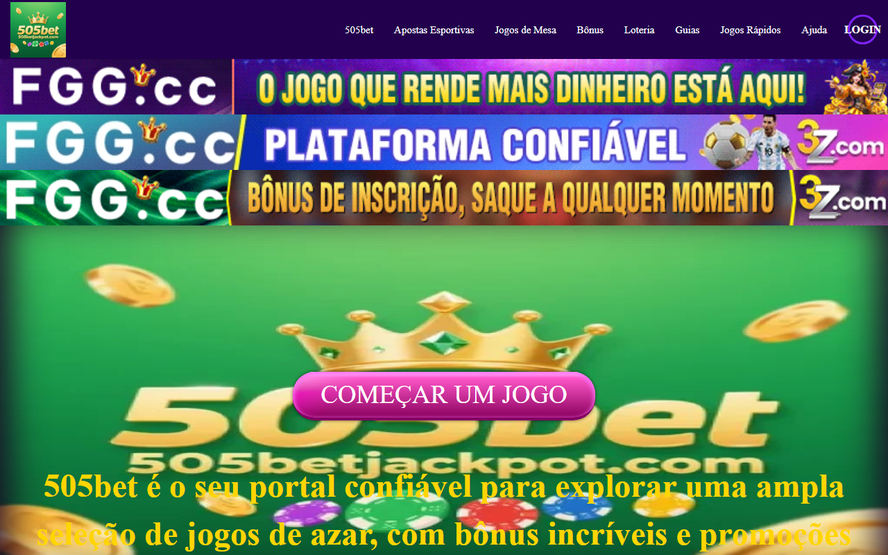 505betjackpot.com screenshot