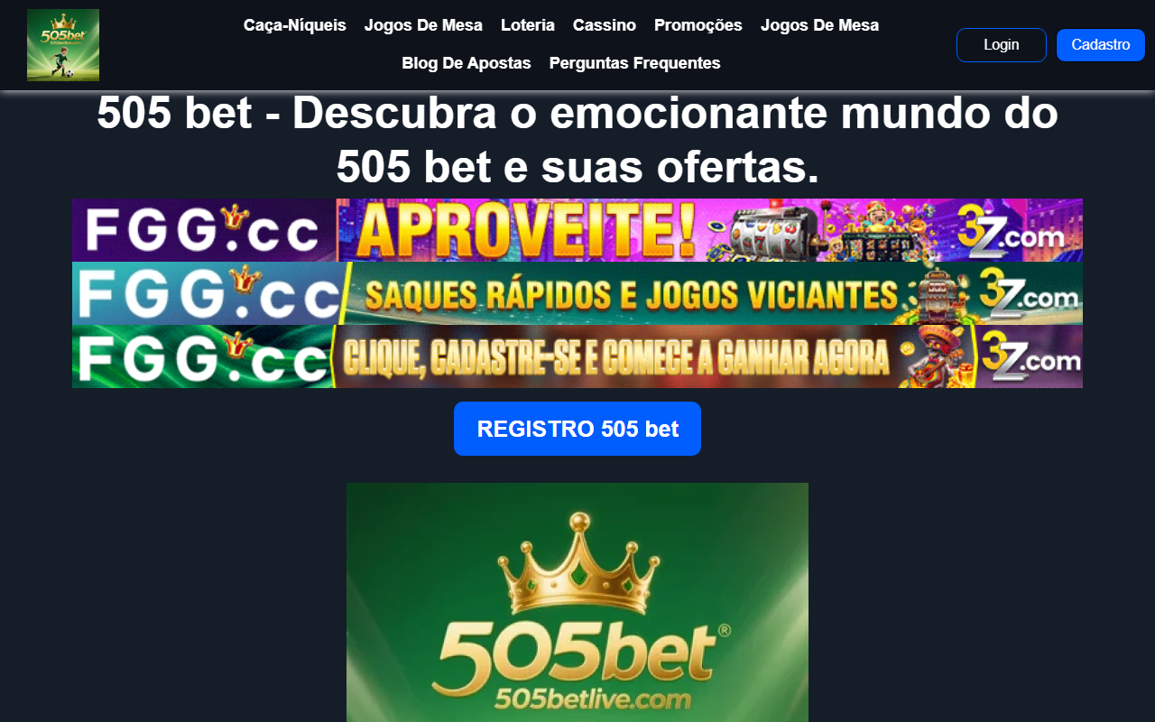 505betlive.com screenshot