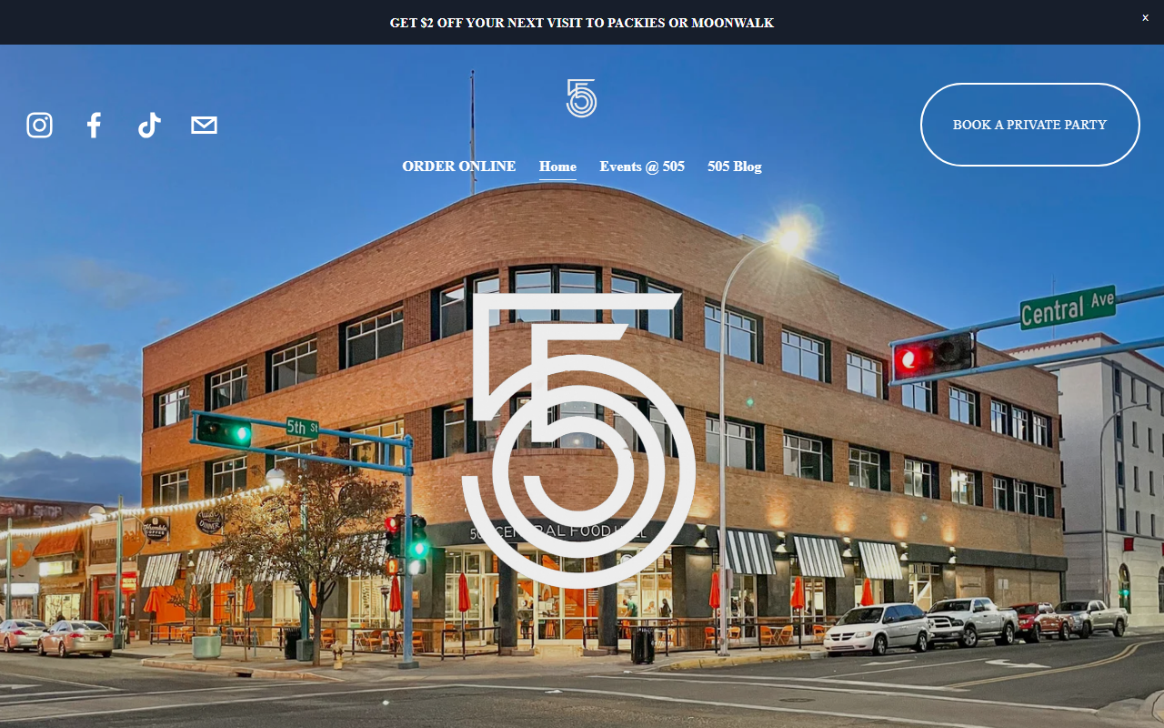 505central.com screenshot