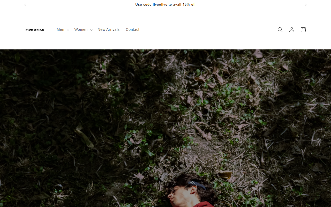 505clothing.com screenshot