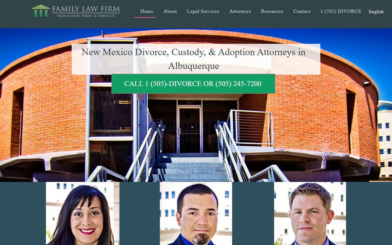 505divorce.com screenshot