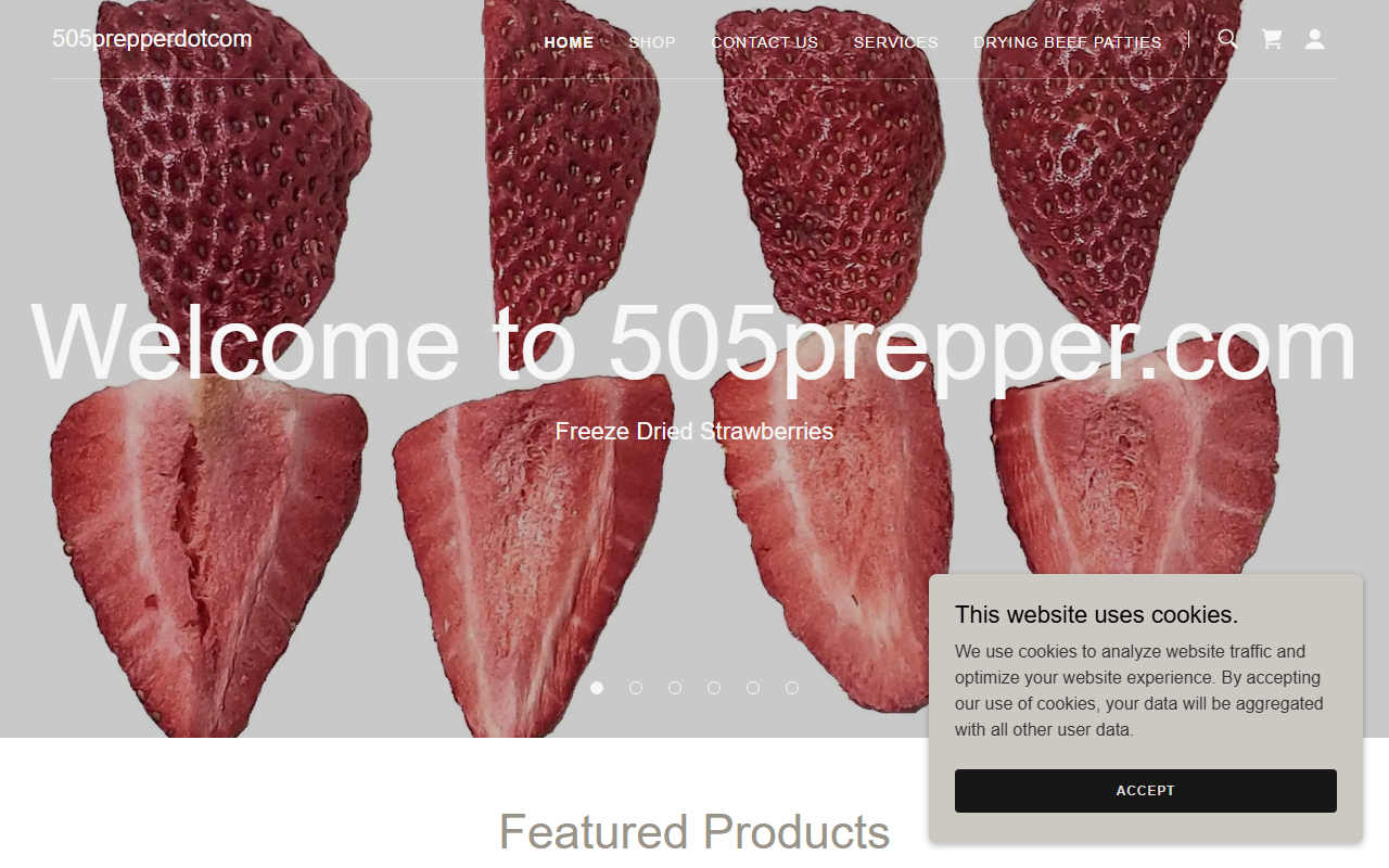 505prepper.com screenshot