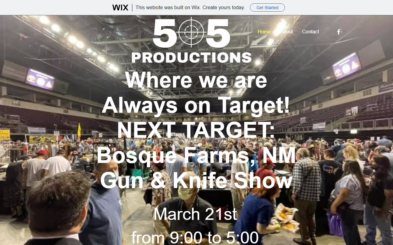 505productions.com screenshot