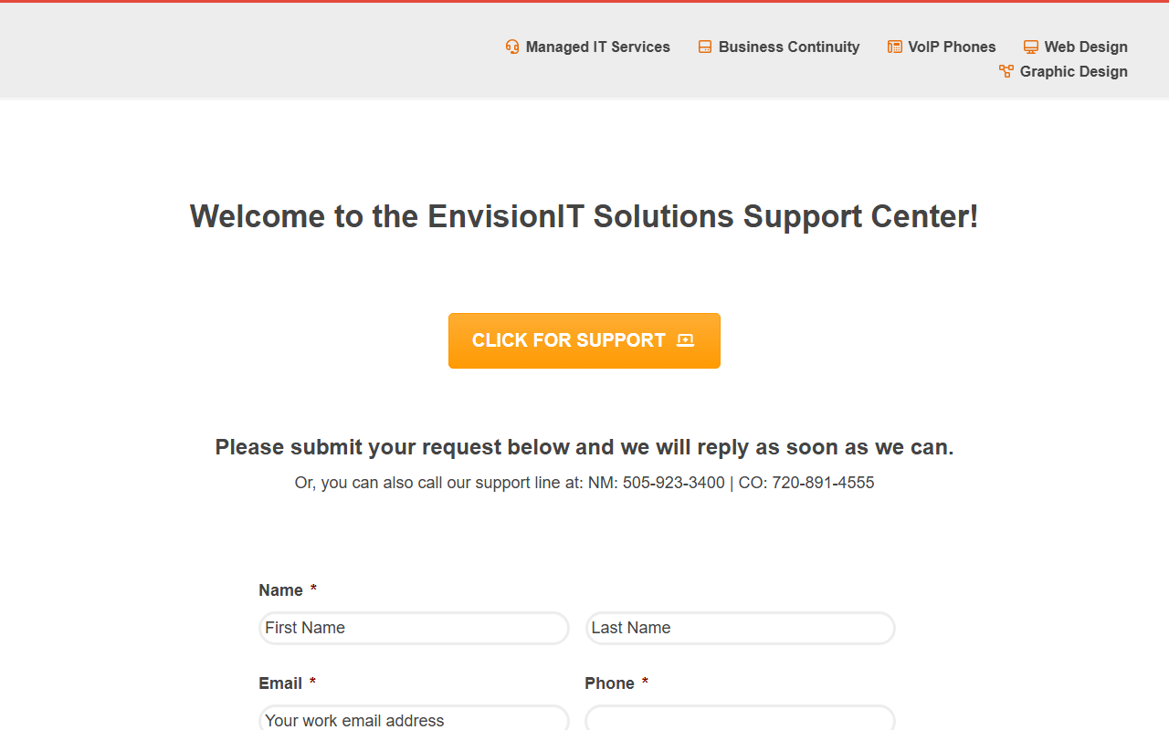 505support.com screenshot