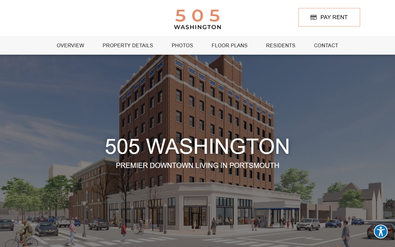 505washington.com screenshot