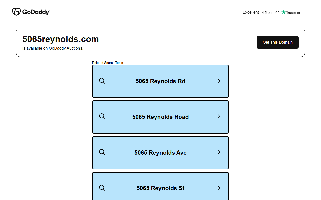 5065reynolds.com screenshot