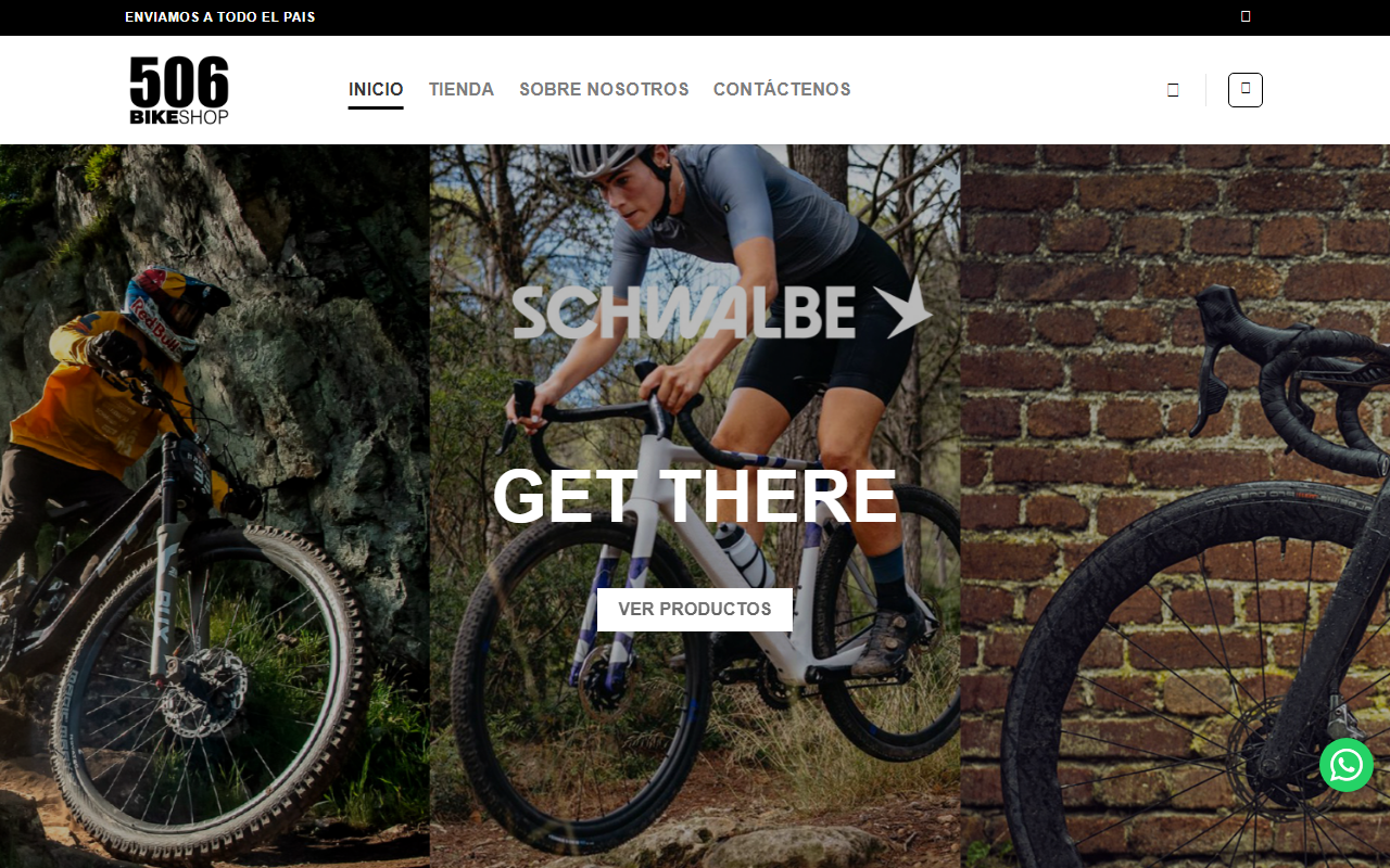 506bikeshop.com screenshot