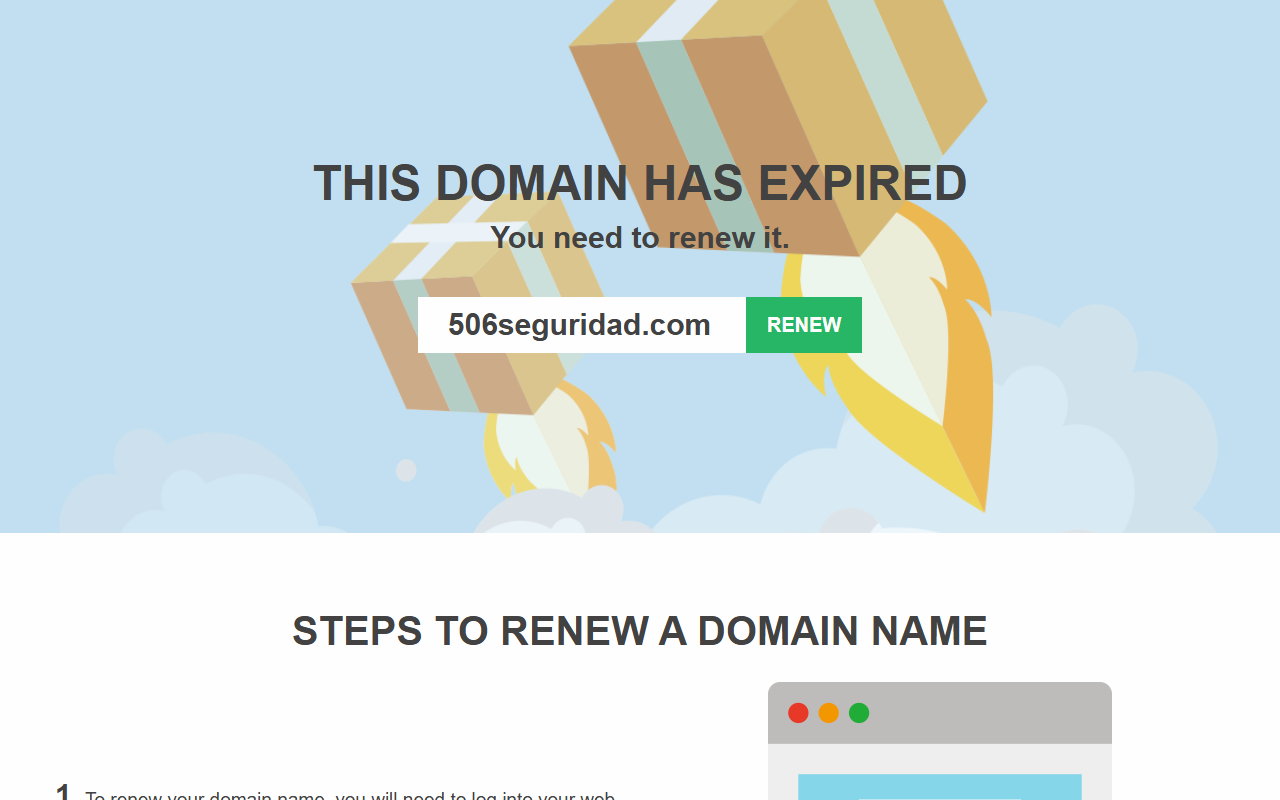 506seguridad.com screenshot