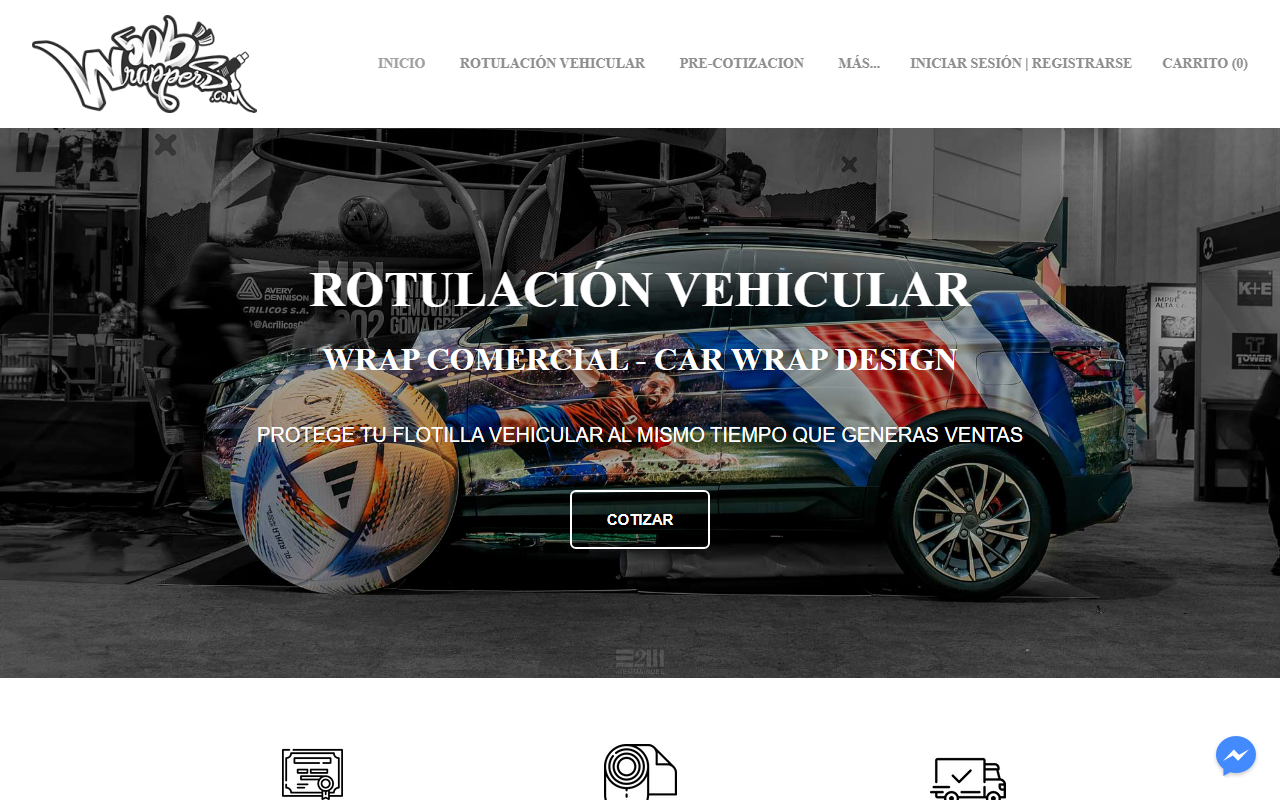 506wrappers.com screenshot