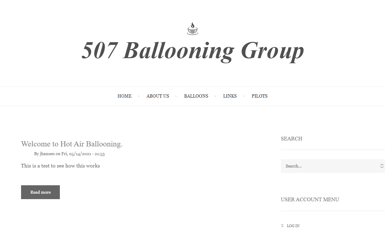 507balloning.com screenshot