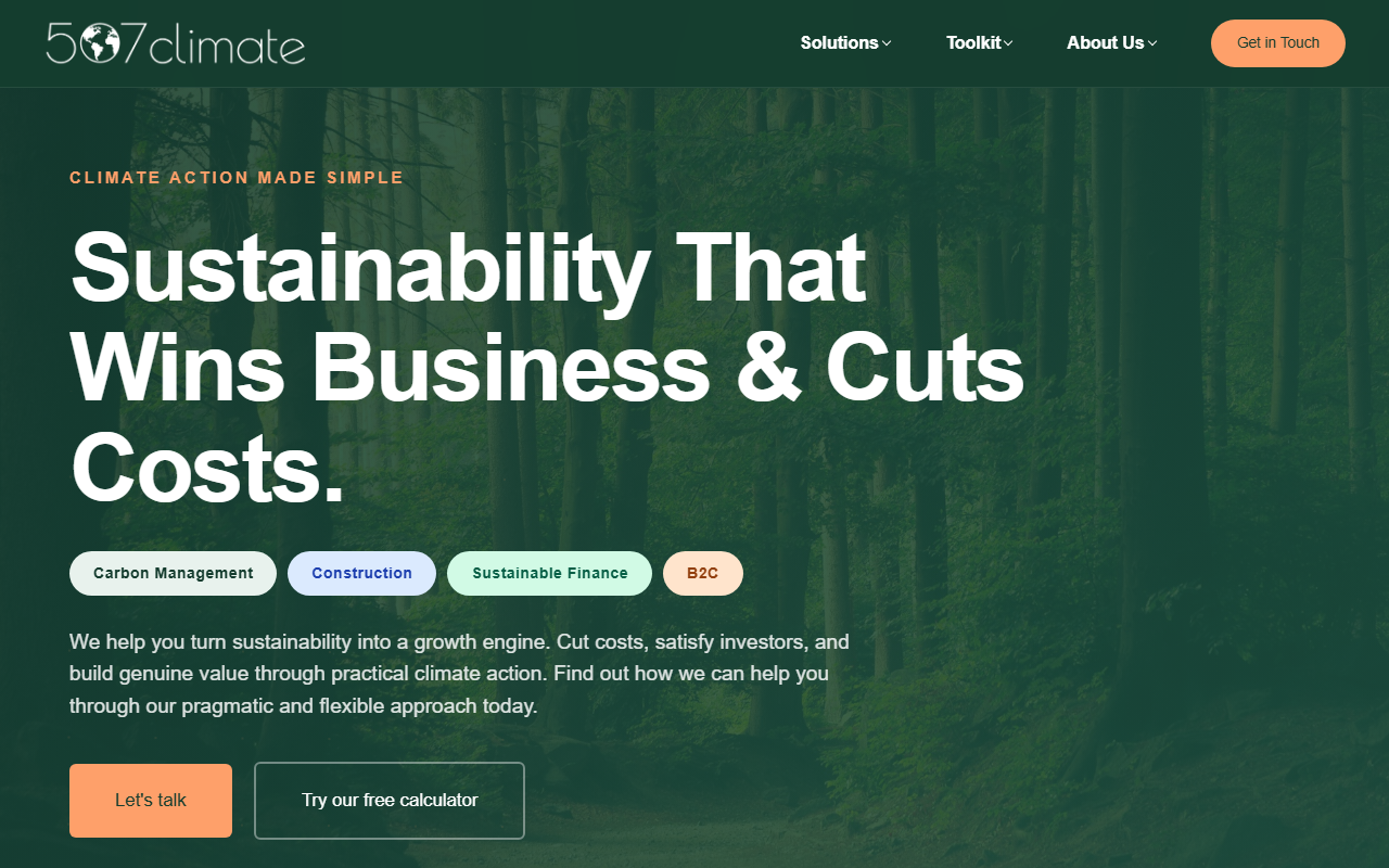507climate.com screenshot