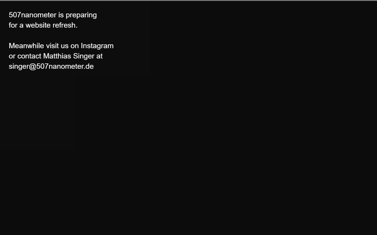 507nanometer.com screenshot