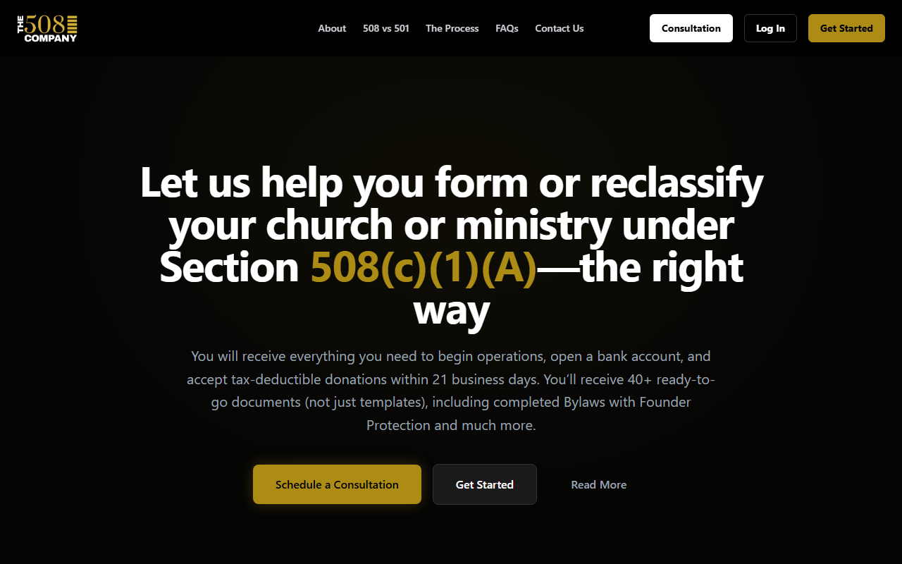 508company.com screenshot