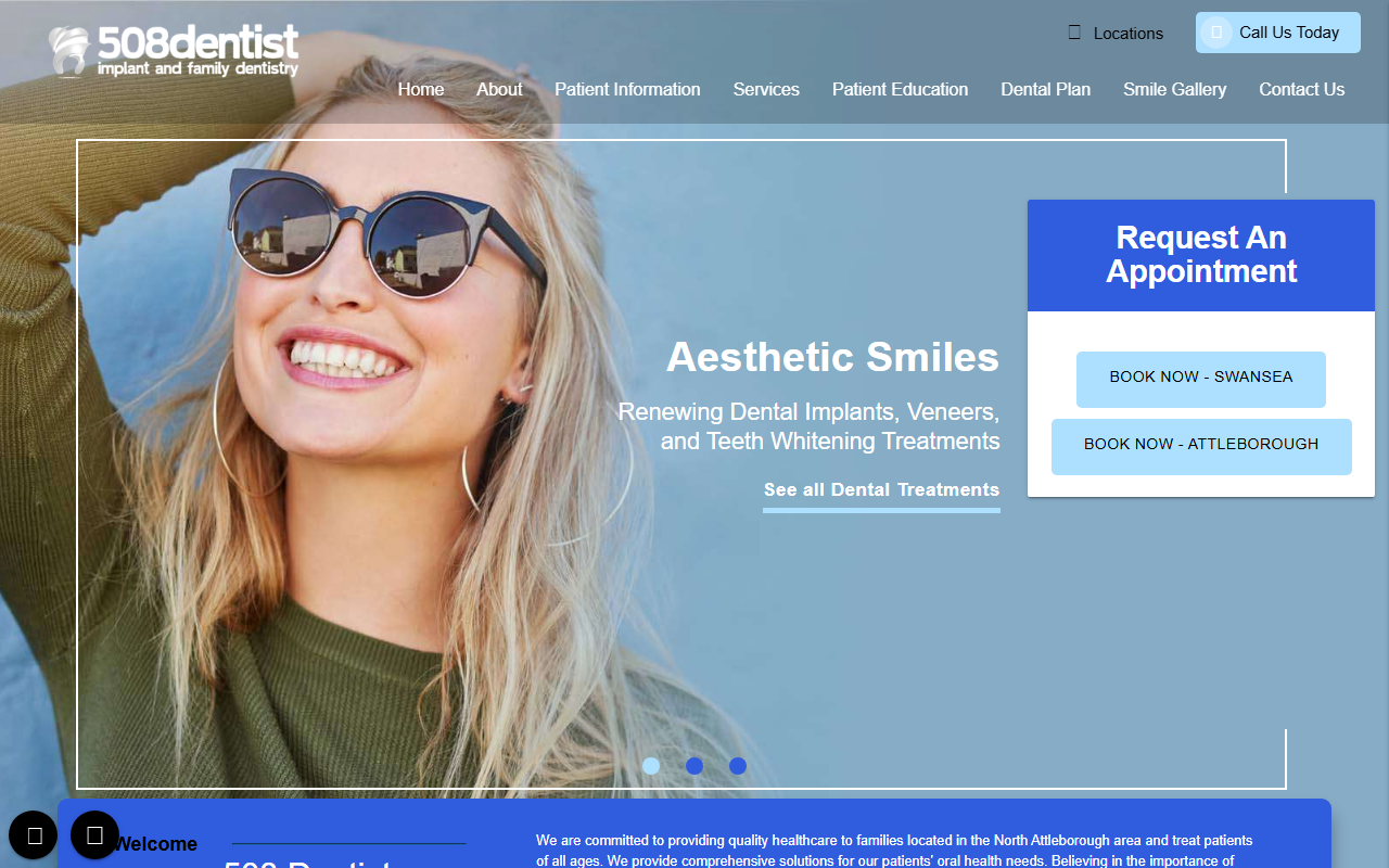 508dentist.com screenshot