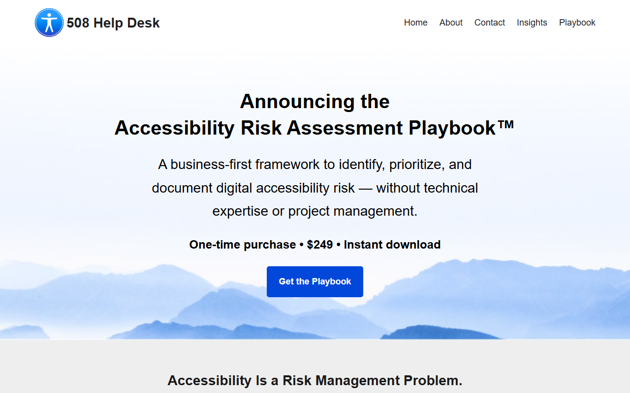 508helpdesk.com screenshot