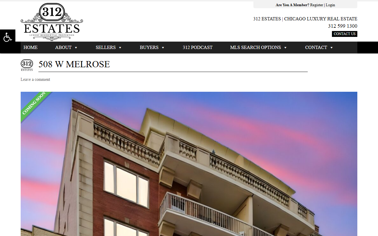 508melrose.com screenshot