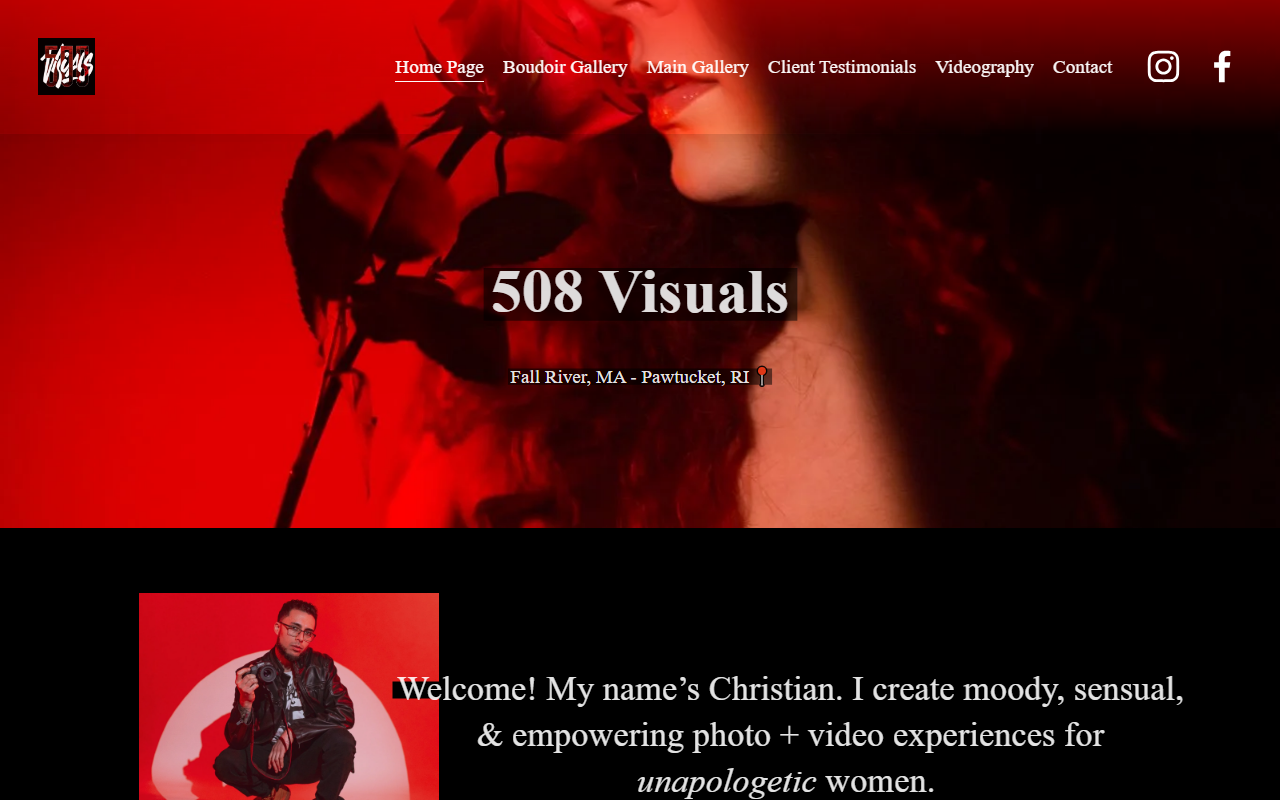 508visuals.com screenshot