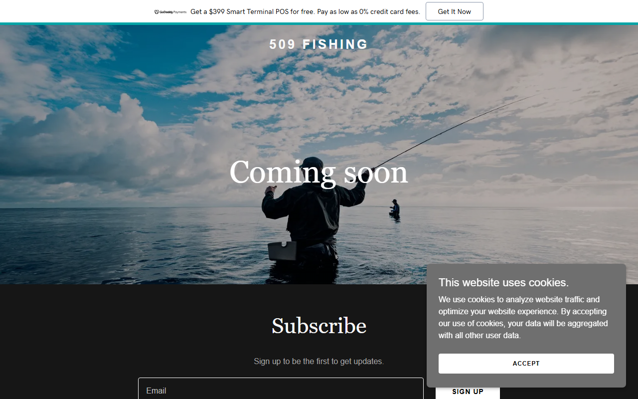 509-fishing.com screenshot