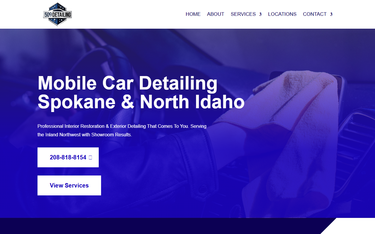 509detailing.com screenshot