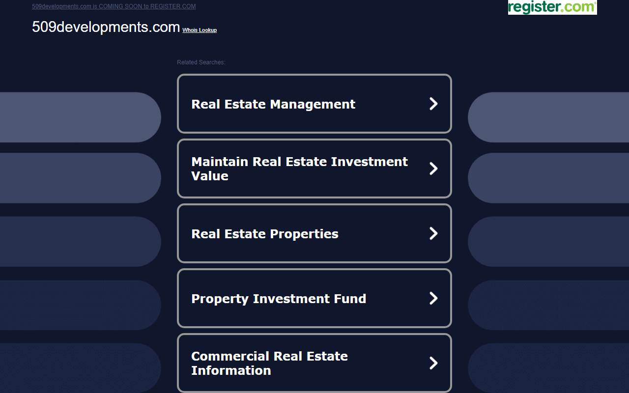509developments.com screenshot